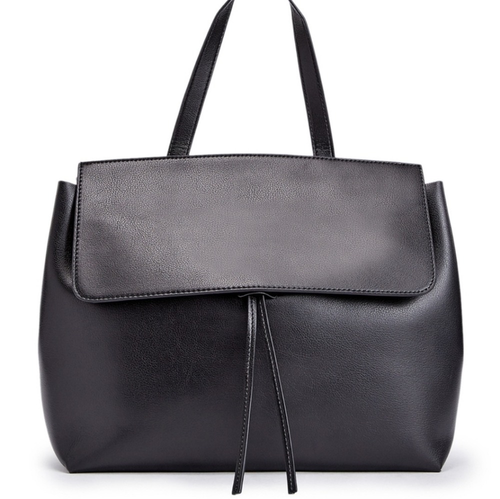 ⭐️NWT⭐️ - JustFab Large Carp Black Tote